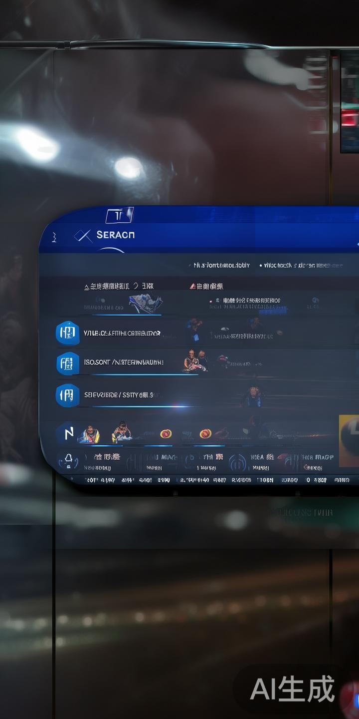 搜索所需联赛或赛事：利用频道内置的搜索功能，输入“