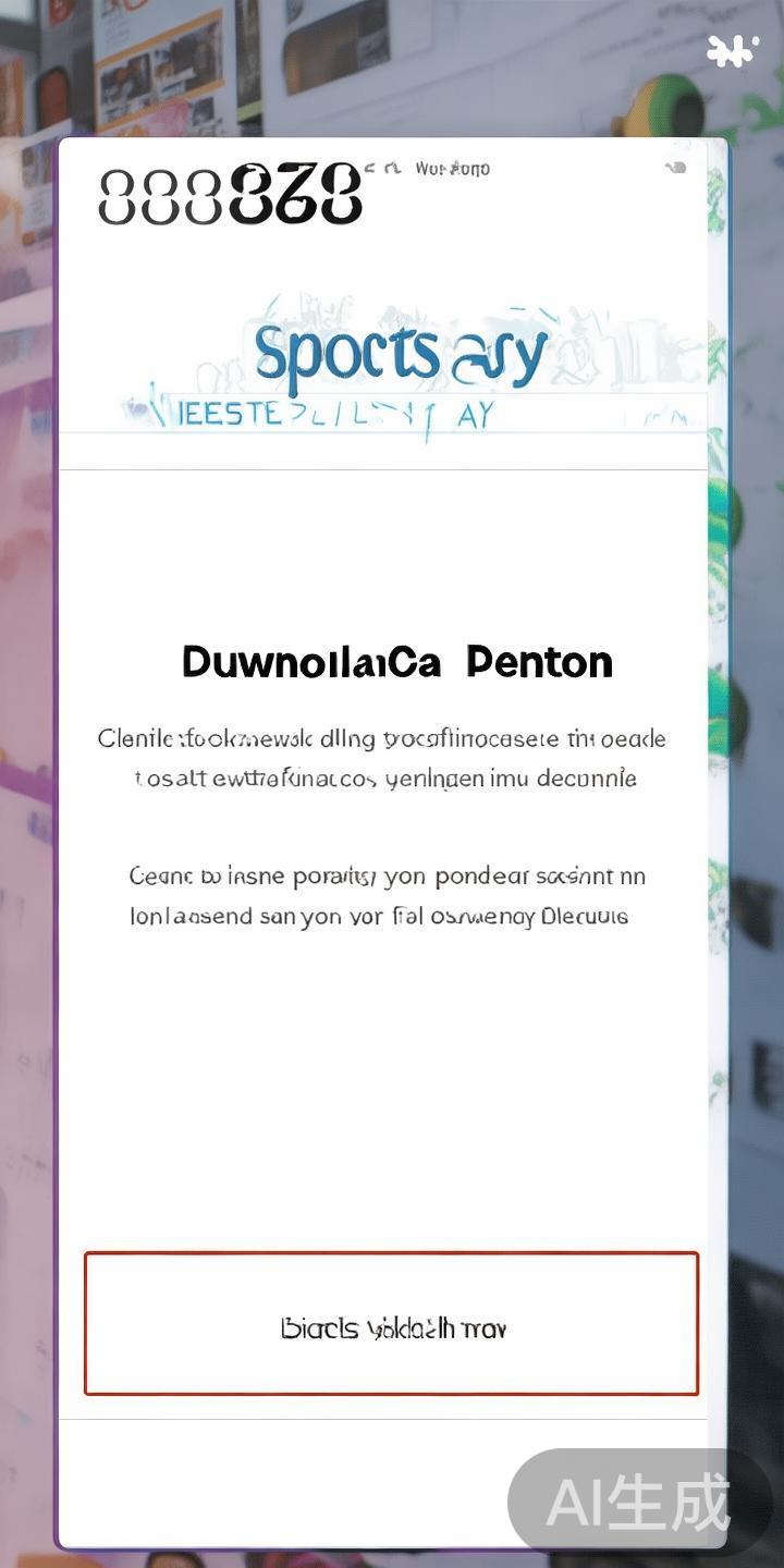 详细教程:立即获取8868体育新版本最新下载方法全攻略 官方平台无疑是最可靠的途径。用户可以访问8868体