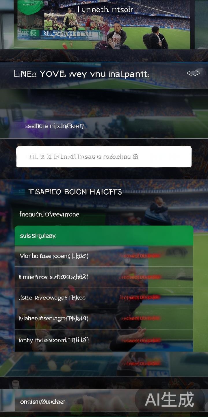 关注重点赛事：通过搜索栏快速找到关注的赛事或球队，