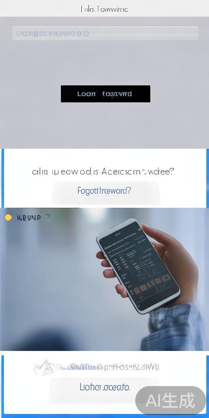 忘记密码的应对方法
在登录页面，选择“忘记密码”